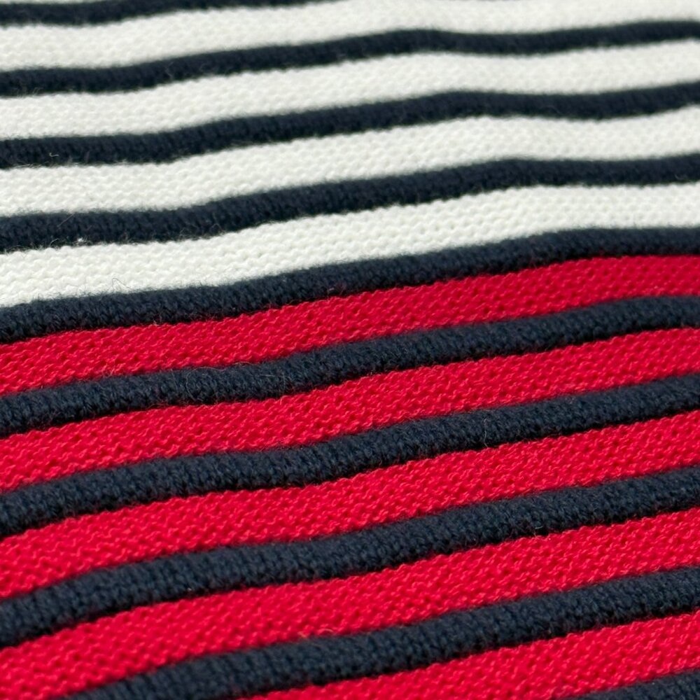 Brooks Brothers Sweater Mens XL Crewneck Red Fleece Striped Pullover Cotton‎ NWT - Picture 7 of 9